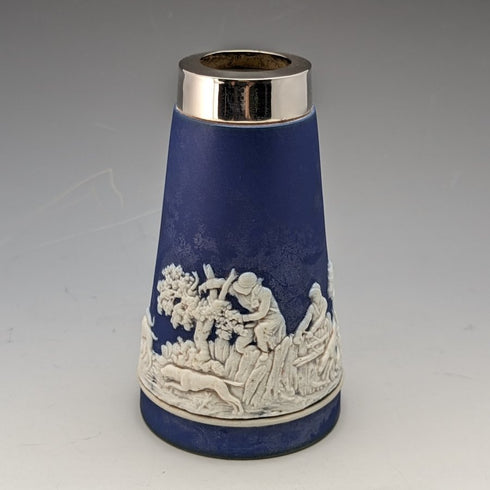 English Vintage Jasperware Vase / Vase William Adams